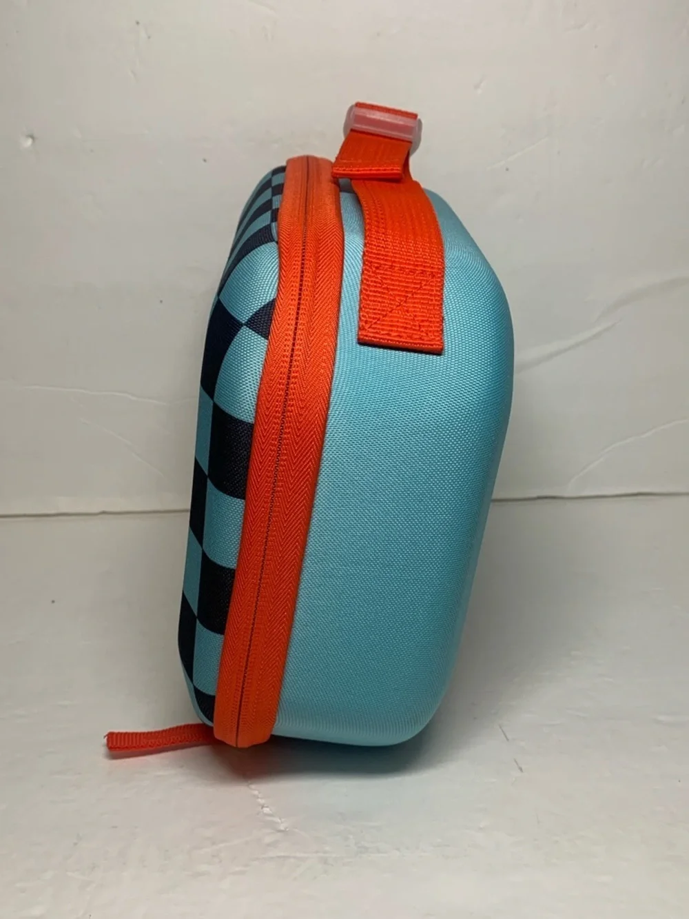 Igloo Hard Liner Storage Lunchbox Bag  6 Cans Checker Blue NWT